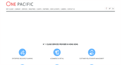 Desktop Screenshot of onepac.net
